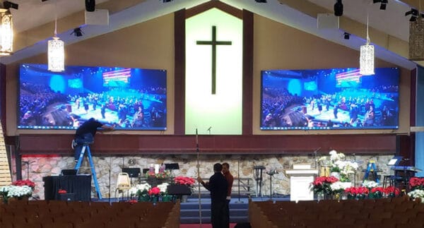 Church LED Wall — You should know these 8 key points | ONE DISPLAY ...