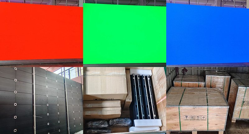12.96m² p1.87 indoor wall mounted led screen ship to the usa1