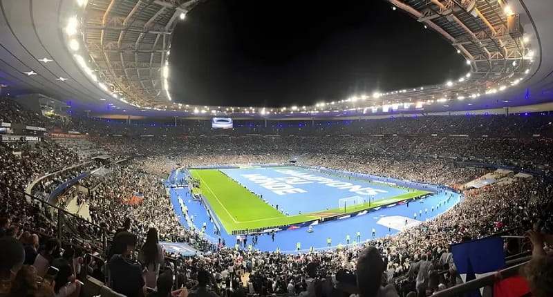 china's led screen strength, shining paris olympic games 1